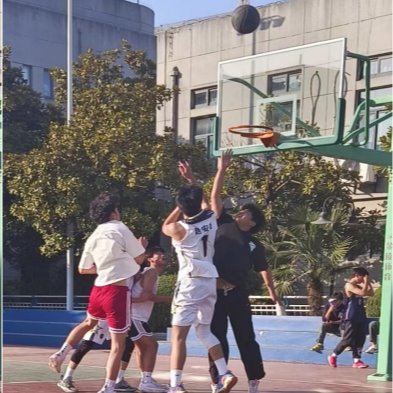 “阳光体育运动”3v3篮球比赛
